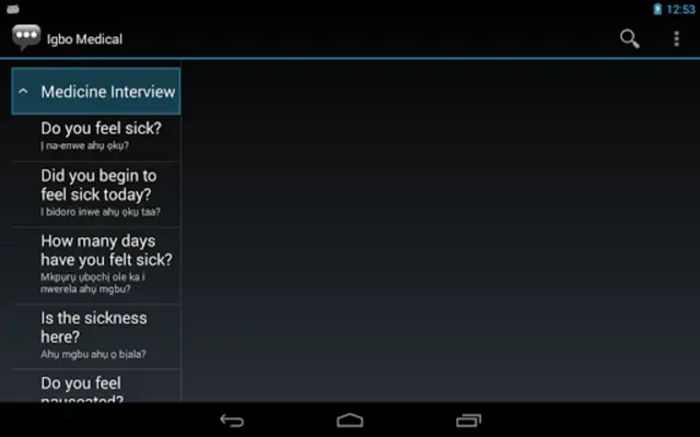 Igbo Medical android App screenshot 4