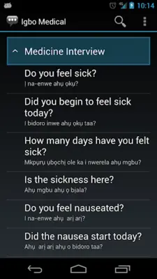 Igbo Medical android App screenshot 7